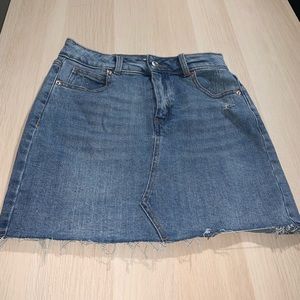 High waisted denim skirt from Target in size 2